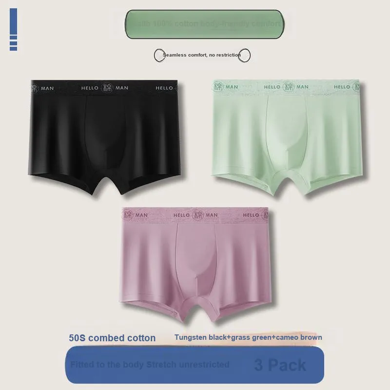 Lan Miao Underpants Men's 3 Pack-3