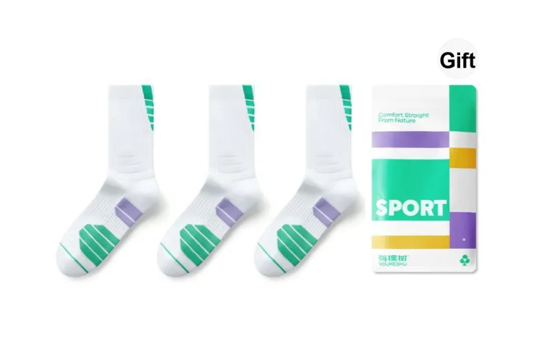 YOUKESHU Basketball Socks Unisex Shopping Bag Combo Set-48