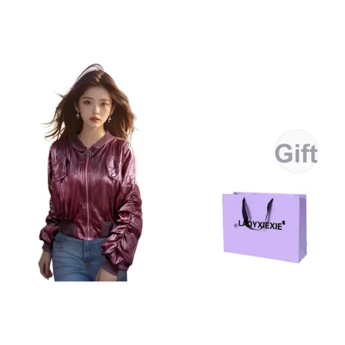 LADYXIEXIE Женские кожаные куртки
