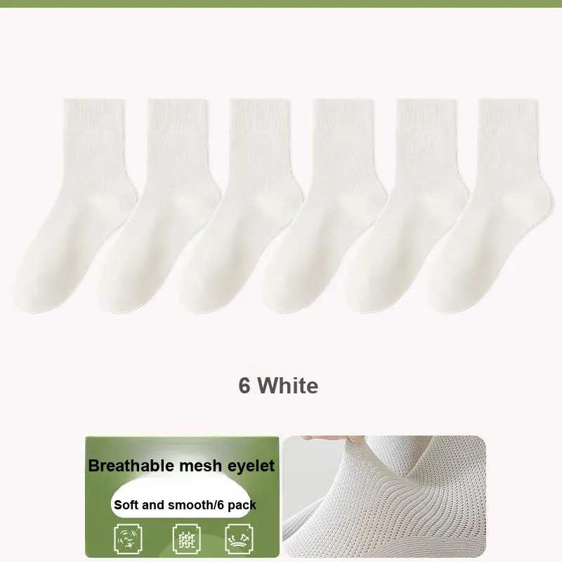 7 SEVFUN Mid Calf Socks Unisex Combo Set-27