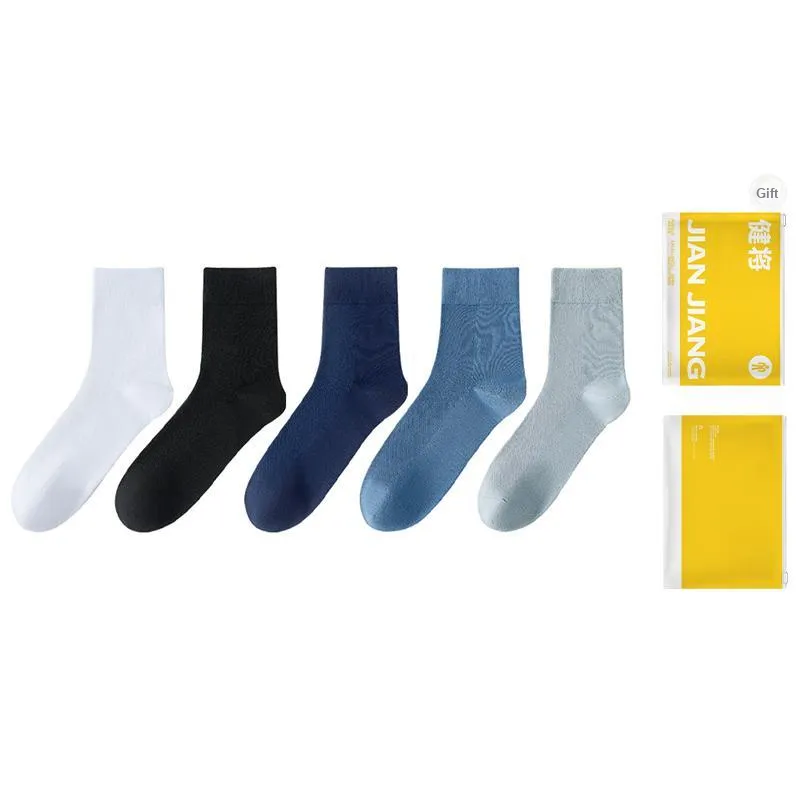 Master Mid Calf Socks Men's Shopping Bag Combo Set-9