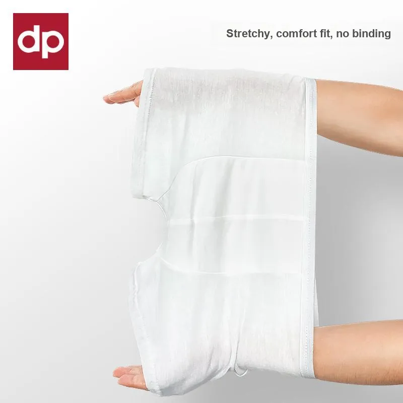 DIPUAI Disposable Underwear Men's Box 6 Pack White-2