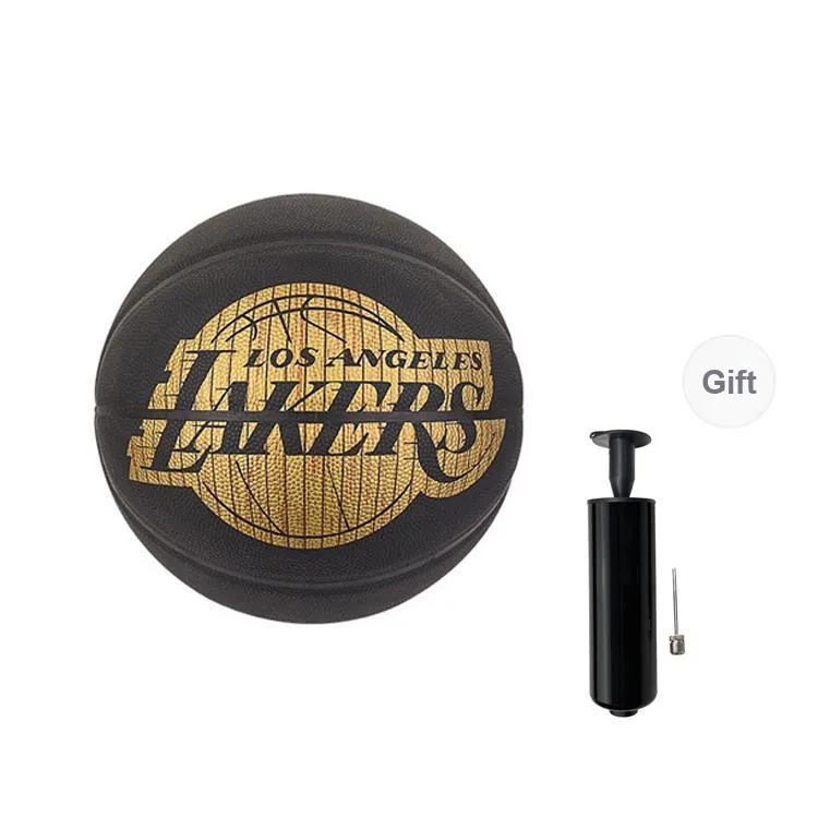 SPALDING PU Basketball Black Size 7 Training Unisex-4