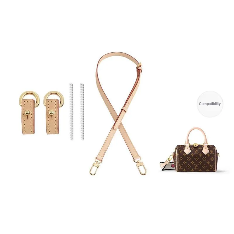 Jingxi Vegetable Tanned Leather Compatibility With Lv Pillow Bag DuPont Paper Liner Bag Accessory Women's Multicolor-12