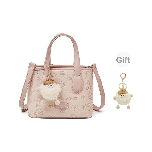 DoraemonA Jingle Cats Синтетическая кожа Одно плечо Сумка Стандартная Женская Розовая