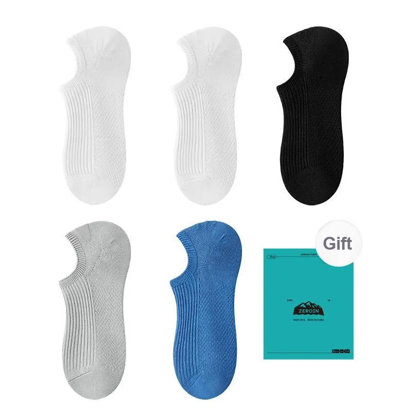 ZEROIN No Show Socks Unisex 5 Pack-27
