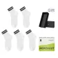 (5 Pack) White 5