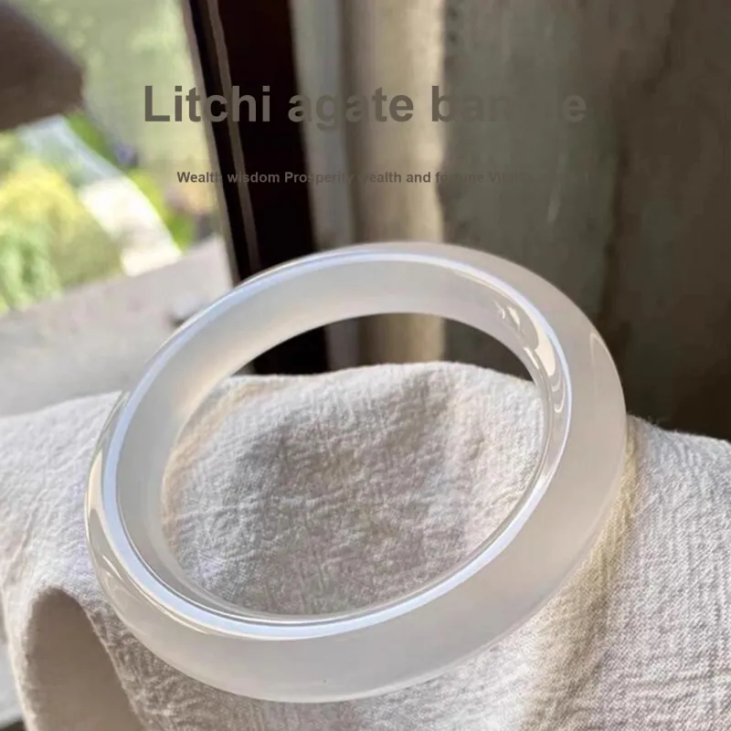 Moon Jewelry Agate Jade Bangles Women's-10