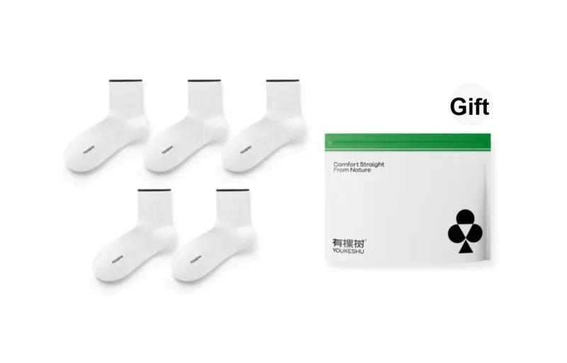 YOUKESHU Mid Calf Socks Men's Combo Set-36