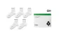 [Half Crew Socks]Raw White+Raw White+Raw White+Raw White+Raw White