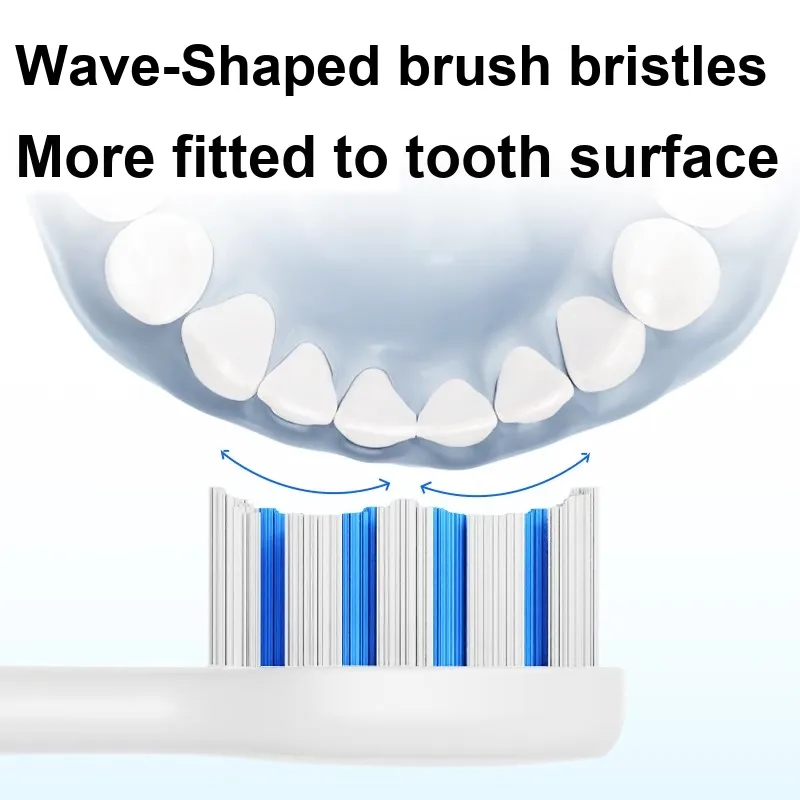PROORAL T36 T39 2740 Electric Toothbrush Replacement Heads Set Of 2 DuPont Soft Bristles Gentle On Teeth Cleaning-3