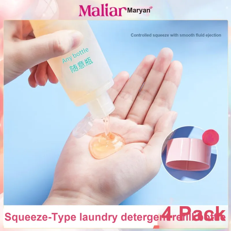 Malian Squeezing Type With Base Shampoo & Conditioner Refill Bottles-7