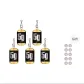 Detachable Lead Weights[5 G]5 Pcs, Includes 10 Stopper Pieces