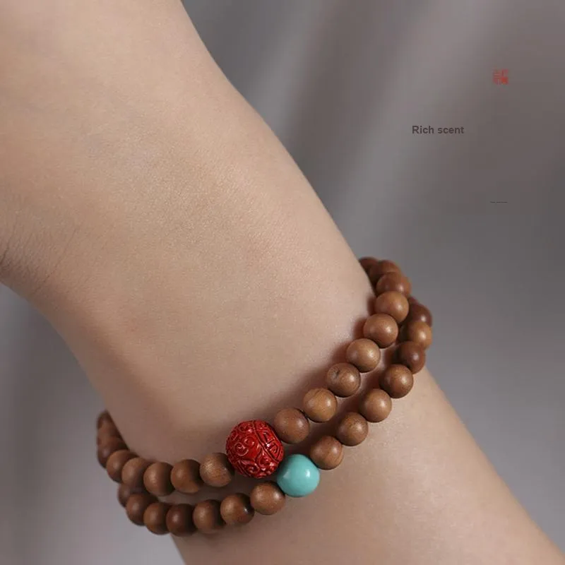 Ryukyu Barbie Sandalwood Bracelets Unisex-6