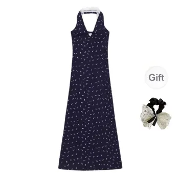 PAVEA Dress Women's Blue+Hair Tie Comes With