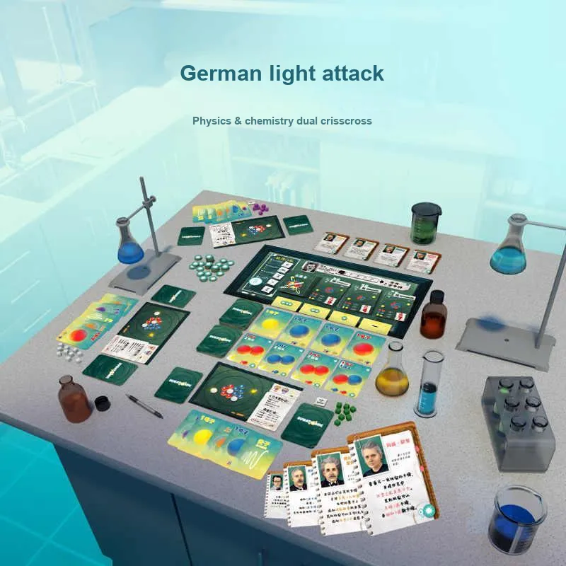 One Moment Pavilion Atomic Construction Of Covalent Password Ion Polymer Physical Chemistry Board Games-1