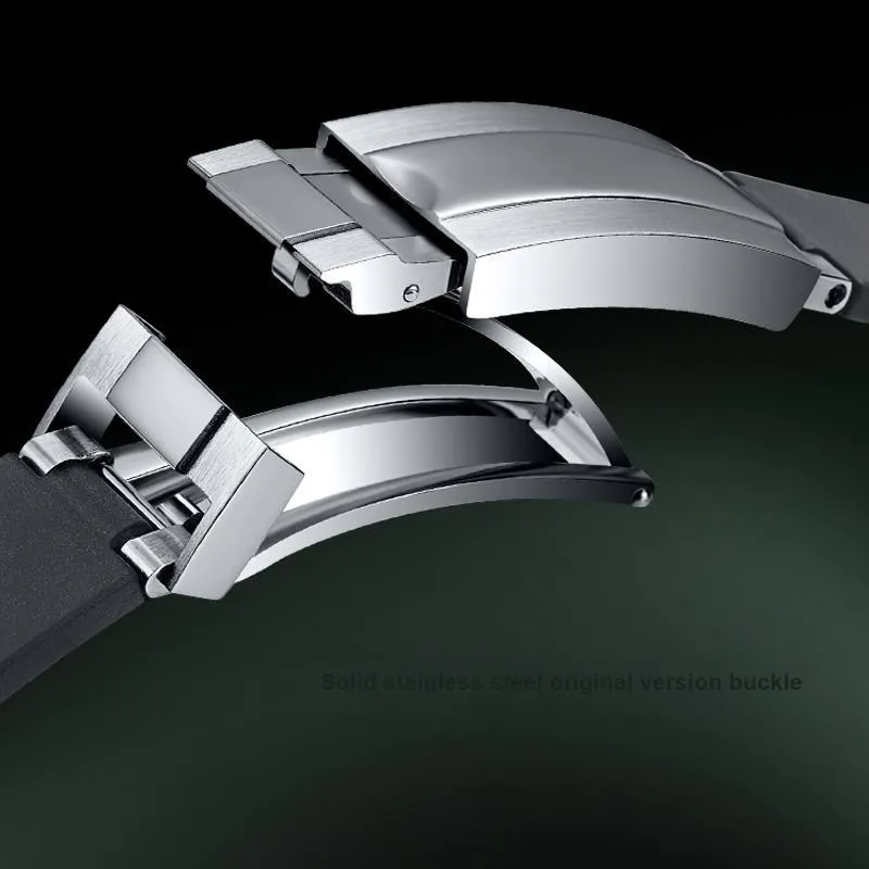 IStrap Rolex Compatibility Watch Band 20mm Rubber Material-3