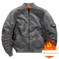 Gray Padded Jacket
