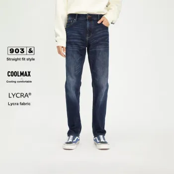 JACK JONES· Jeans Men's A14 Dark Denim Blue