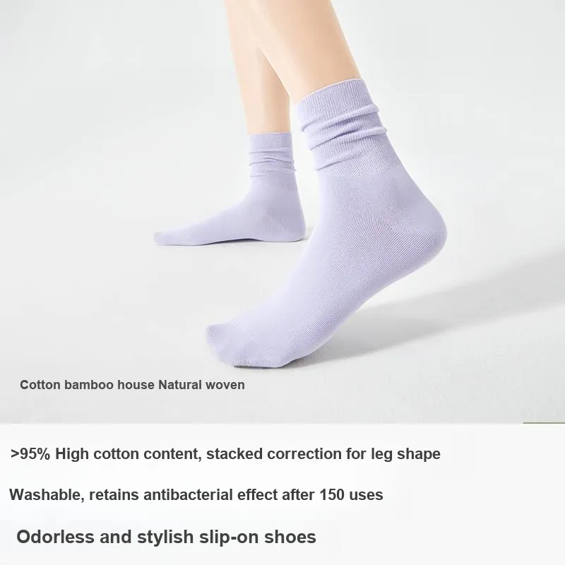 B&C.Room Mid Calf Socks Women's 5 Pack-18