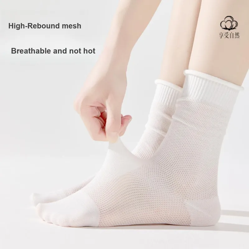 AUGUST Mid Calf Socks Women's 5 Pack-21