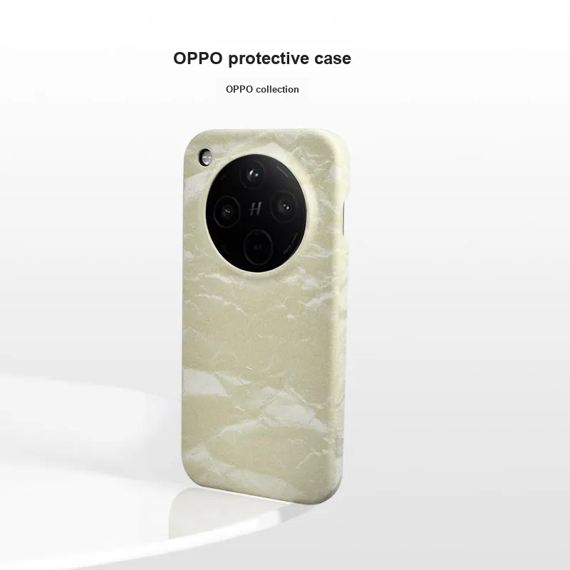TXBX PC Material Velour Fall Winter Semi Enclosed Phone Cases Compatibility With OPPO Find X8/X8S/X8 Ultra Collection-1