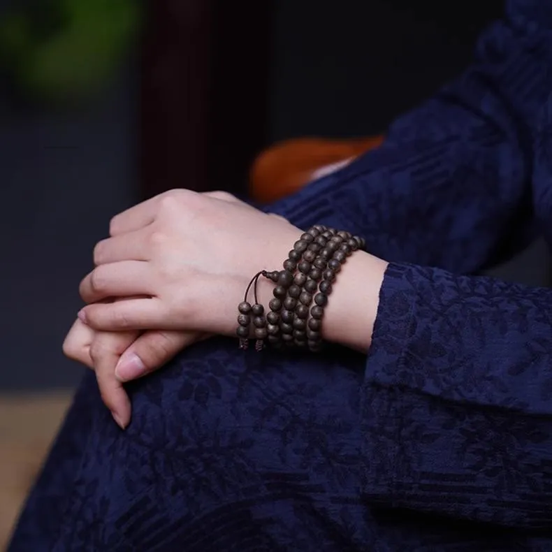 DALONG Aromatic Agarwood Bracelets Unisex-4