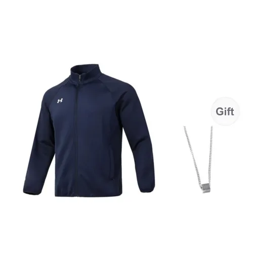 Under Armour Jackets Coats Men's Blue Comes With Necklace