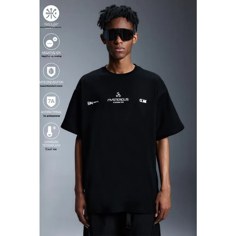 RUIZENLUO Summer T Shirt Loose Fit Unisex-3