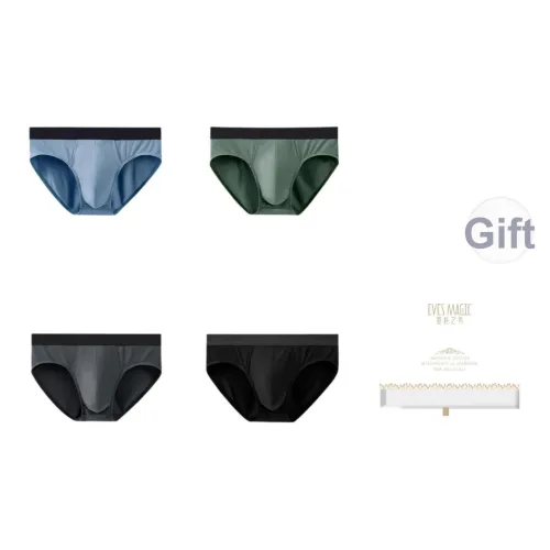 XIA.WA.ZHI.XIU Трусики-бикини Мужской 4 упаковки