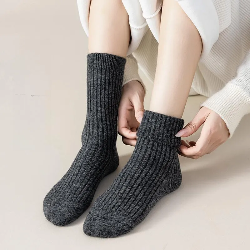 MIIOW Knee High Socks Women's 3 Pack-3