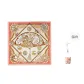 Double-Sided Print Large Scarf-Four Seasons Pink