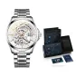 AL8629--Silver Case White Dial Steel Band