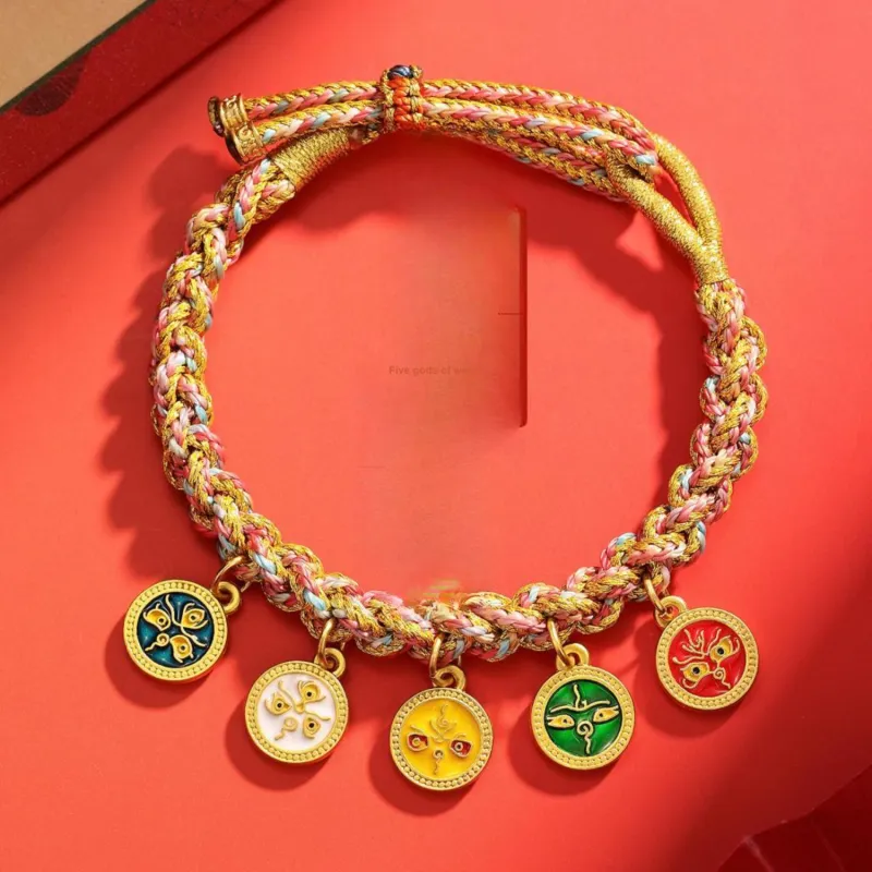 STYLEJING Oil Drip Bracelets Unisex-1