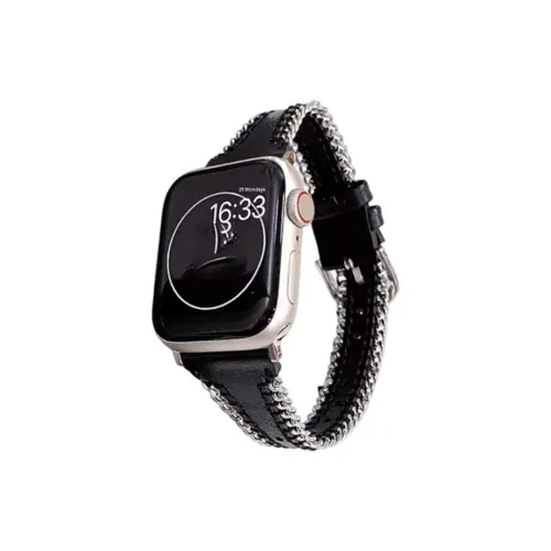 Miss Wrist Ремешок Apple Совместимость Натуральная кожа Металл 202 мм