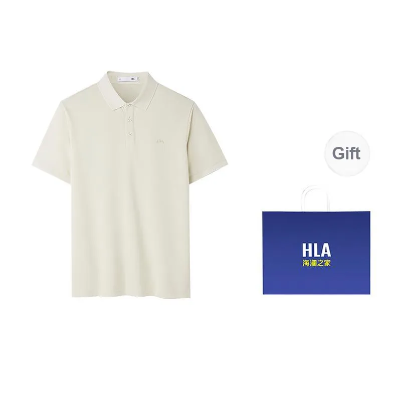 HLA Short Sleeved Polo Shirt Men's-2