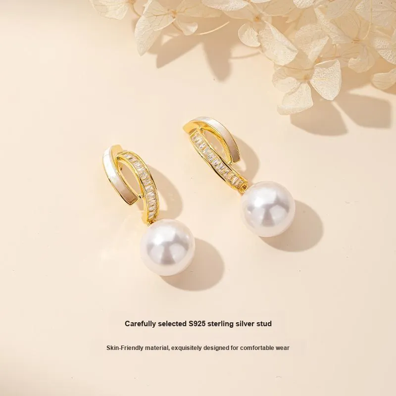 QLADY S925 Silver Earrings Women's-2