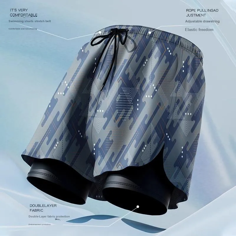 Youyou Swimming Sets Polyester, Elastane Swimming Pool Men's-1