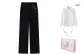 Suit Trouser, Comes with Free Shirt+Pants Chains
