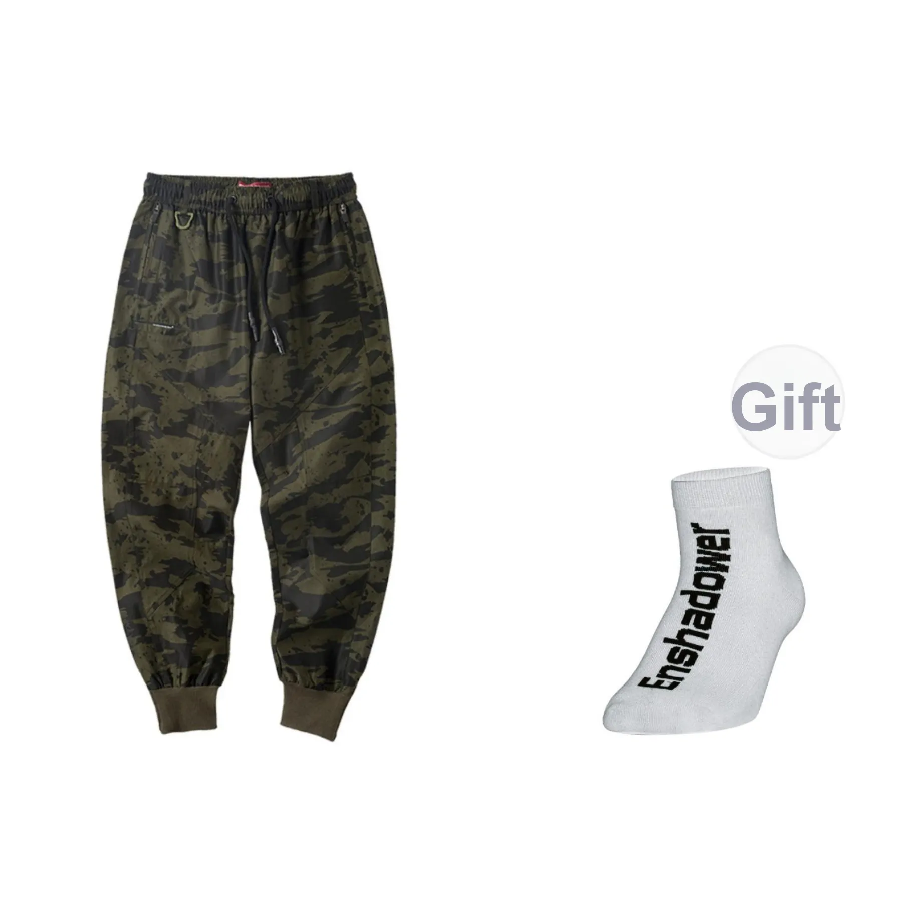 ENSHADOWER Карго-брюки Унисекс Камуфляж