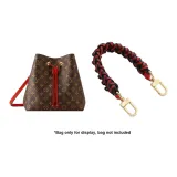 Portable Shoulder Strap Passionate Red 31cm-(Gold-Tone Lock)