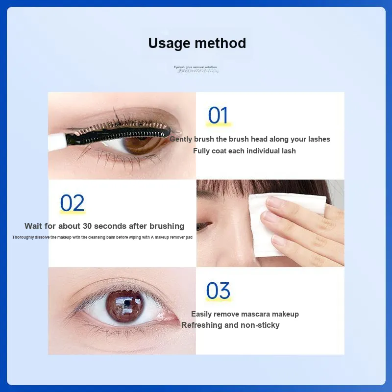 Plantpro Mascara Glue Removal Liquid Portable And Easy To Clean 5ml/5ml*2-9