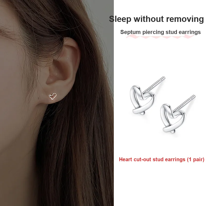 ETAHLOVE Sterling Silver Stud Earrings Women's Surprise For Bestie Girlfriend's Birthday-79