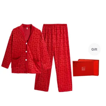 Shanghai Story Pajama Set Women's Gift Box Set Red