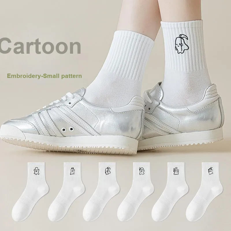 Montagut Mid Calf Socks Women's 5 Pack-5