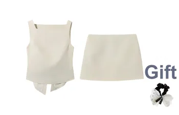 TUSHIFEI Two Piece Skirt Sets Women's