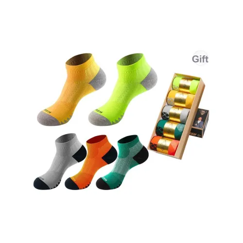 AFISH Низкие носки Все Season Мужской 5 пар Подарочный набор в коробке