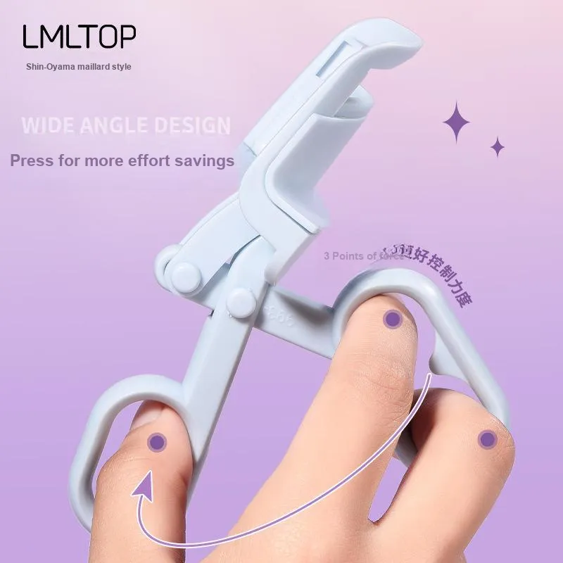 LMLTOP Moonwalk With Curling Flight Eyelash Curlers Curling Shaping Long Lasting Beginner Friendly-1