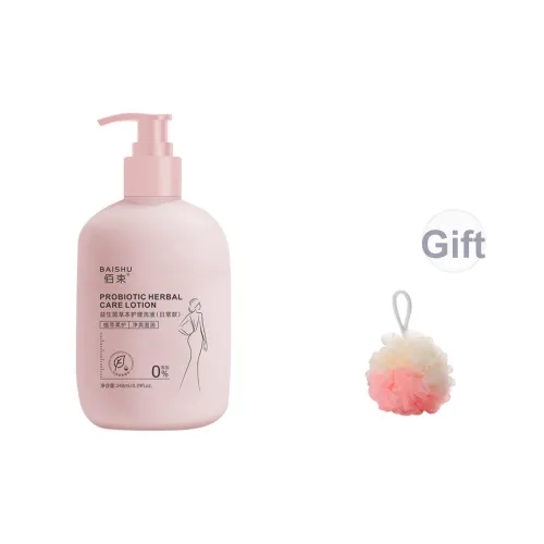 BAISHU Женская интимная гигиена Пробиотики Лотос Травяной интимный гель для душа Жидкость