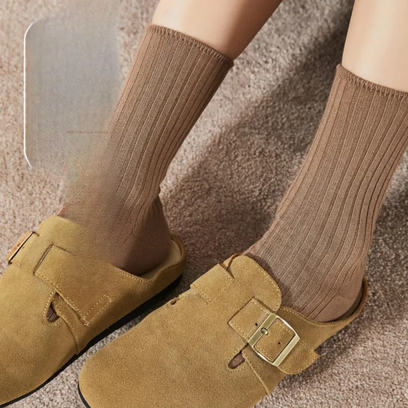 Caramella Mid Calf Socks Women's Combo Set-1